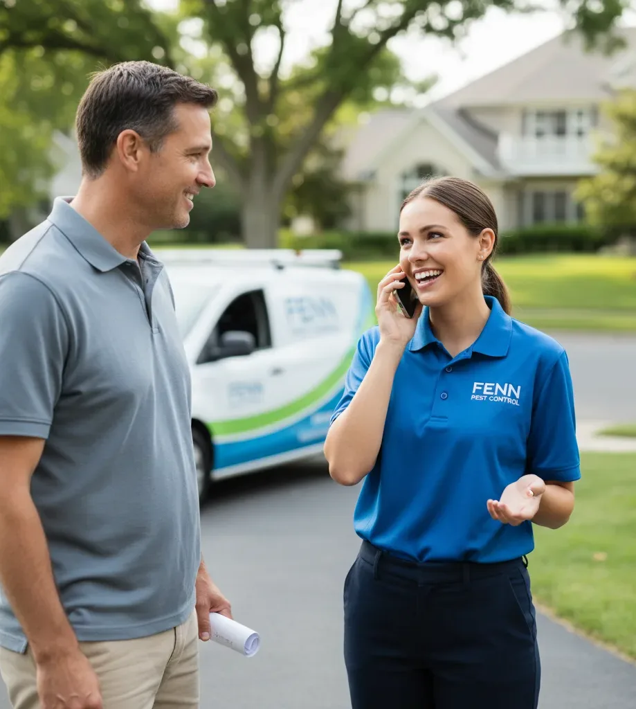 Fenn Pest Control customer support in Bluffton